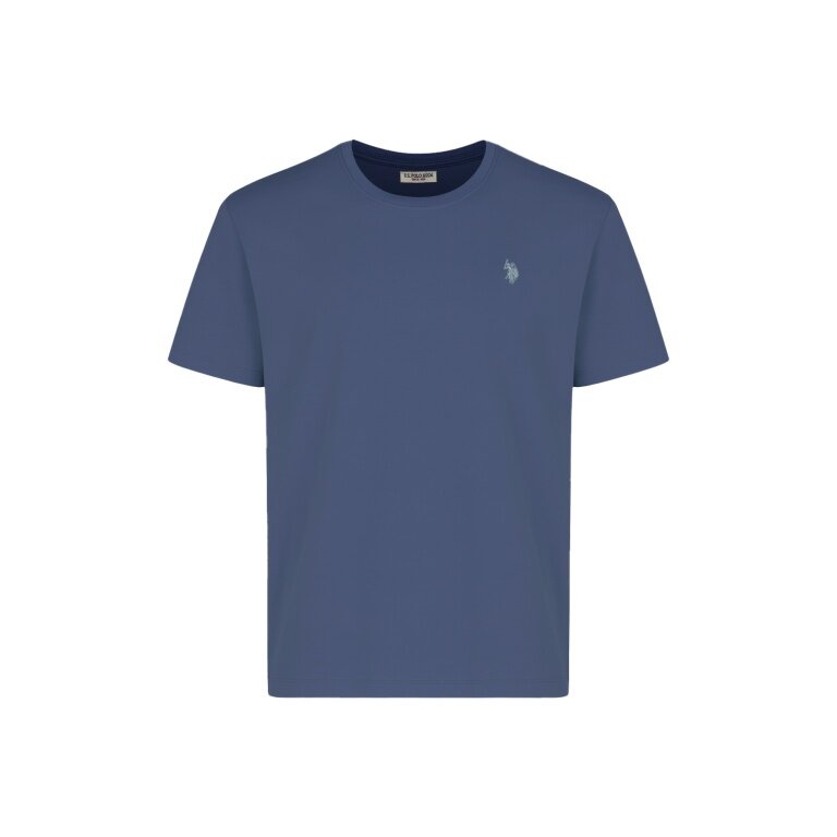 U.S. Polo Assn. T-shirt casual US16821 (bawełna) granatowy mężczyźni
