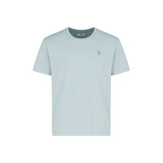 U.S. Polo Assn. T-shirt casual US16821 (bawełna) jasnoniebieski mężczyźni