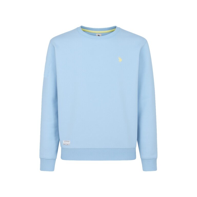 U.S. Polo Assn. Bluza Garment Dyed (100% bawełna) jasnoniebieska męska