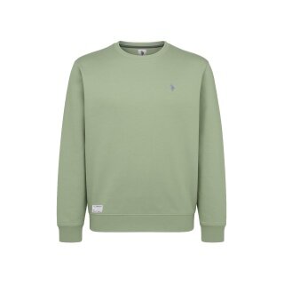 U.S. Polo Assn. Bluza Garment Dyed (100% bawełna) szałwiowa męska
