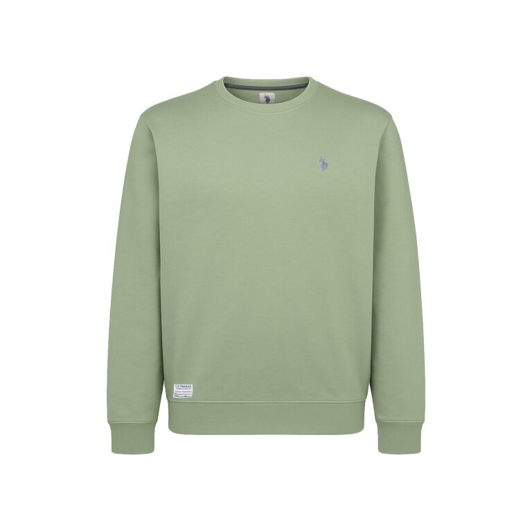U.S. Polo Assn. Bluza Garment Dyed (100% bawełna) szałwiowa męska