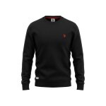 U.S. Polo Assn. Bluza US16956 (100% bawełna) czarna męska