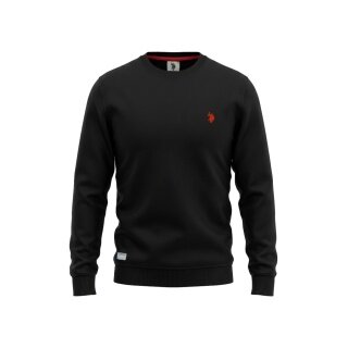 U.S. Polo Assn. Bluza US16956 (100% bawełna) czarna męska