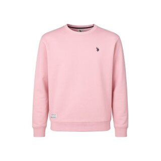 U.S. Polo Assn. Bluza US16956 (100% bawełna) jasnoróżowa męska