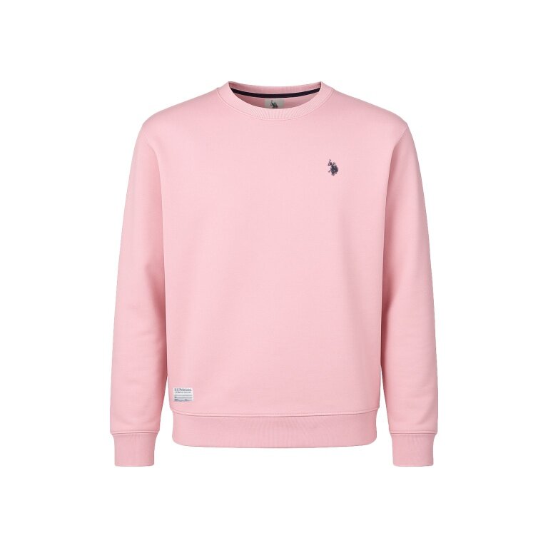 U.S. Polo Assn. Bluza US16956 (100% bawełna) jasnoróżowa męska
