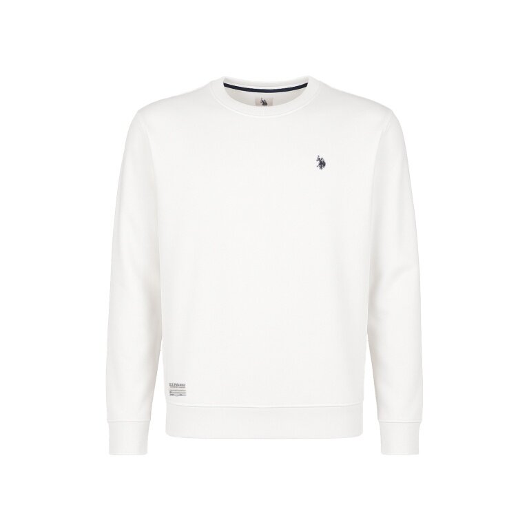 U.S. Polo Assn. Bluza US16956 (100% bawełna) biała męska