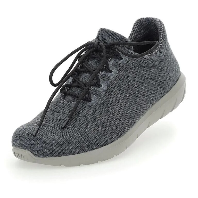 UYN Sneaker-Buty biegowe Living Cloud (wełna merino, lekkie i komfortowe) ciemnoszary melange Damskie