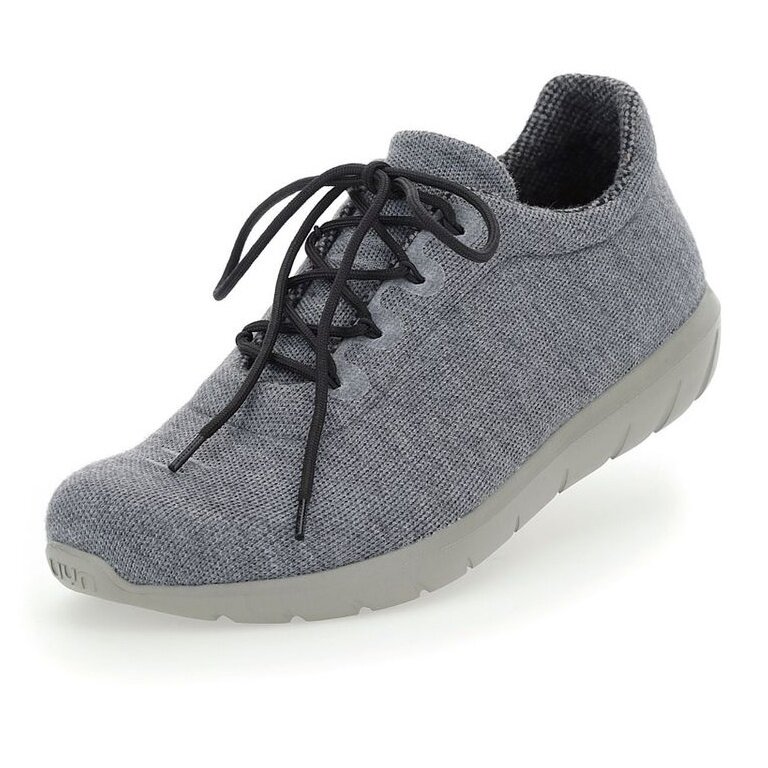 UYN Sneaker-Buty biegowe Living Cloud (wełna merino, lekkie i elastyczne) szare melange męskie