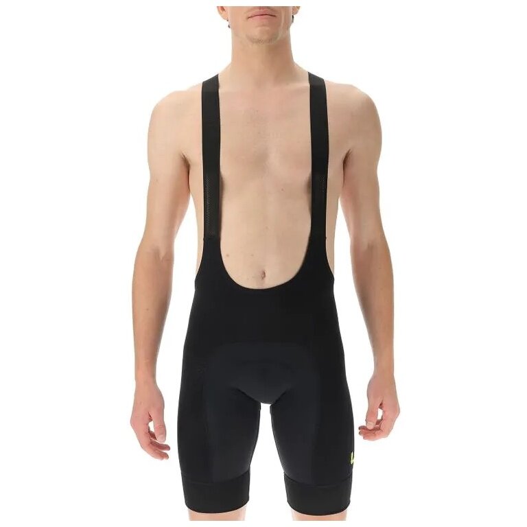 UYN Spodenki rowerowe Ridemiles (Bezszwowe) czarne/żółte męskie