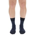 UYN Skarpetki dzienne Crew Athlesyon Comfort Stripes granatowe - 1 para