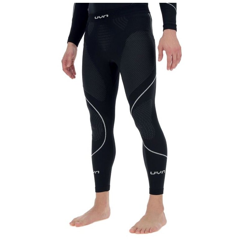 UYN Spodnie funkcyjne Evolutyon Pant długie dopasowane bielizna czarna/antracyt męskie