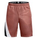 Spodenki Sportowe Under Armour Curry Splash 9in krótkie czerwono/czarne męskie