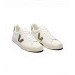 Veja Sneaker Campo (skóra) biały/khaki