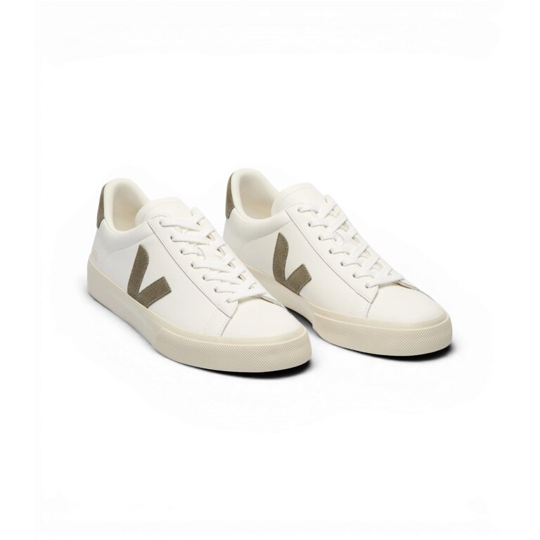 Veja Sneaker Campo (skóra) biały/khaki