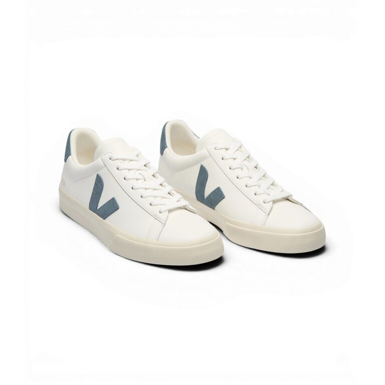 Veja Sneaker Campo (skóra) biały/ciemnoniebieski