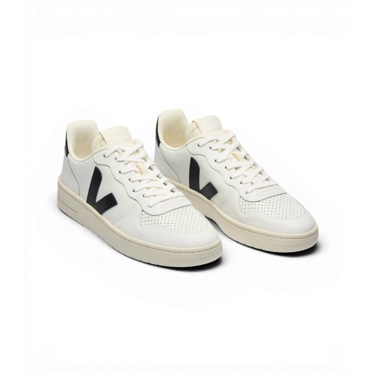 Sneaker V-10 Prime (skóra) biały/czarny