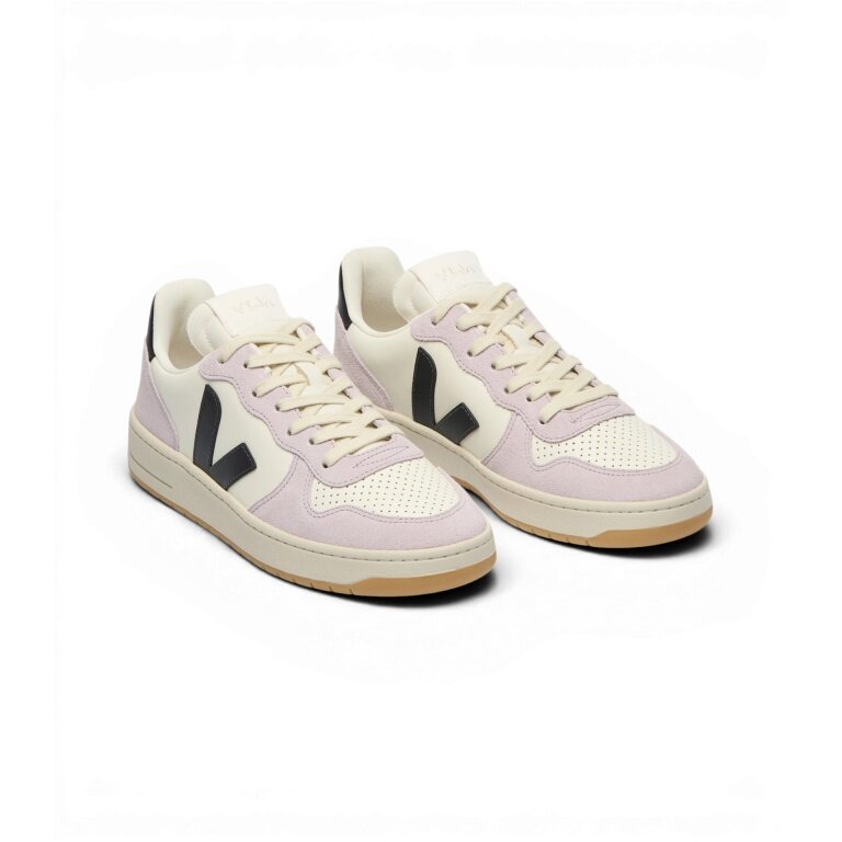 Sneaker V-10 Prime (skóra) beżowy/różowy/czarny