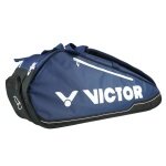Torba tenisowa Victor Racketbag Doublethermobag 9115B (torba na rakiety, 2 główne komory, komora na buty) 2025 granatowa/czarna