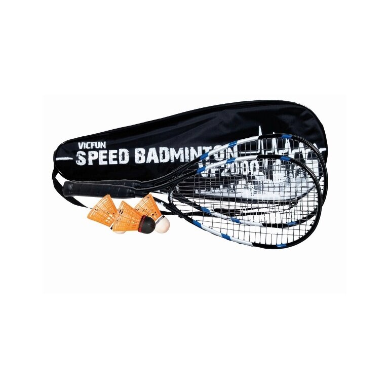 Victor VICFUN Speed-Badminton VF-2000 (2x rakiety, 3x piłki, 1x torba)