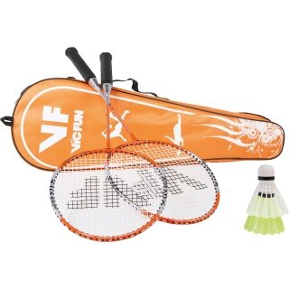 Victor VICFUN Zestaw do badmintona Typ B XT 1.6 (2x rakiety, 2x lotki, 1x torba)