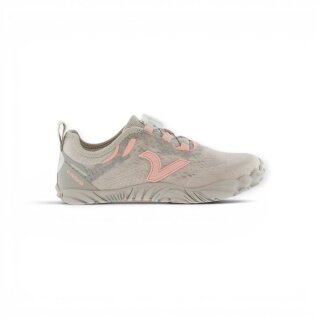 buty Barfussschuhe Terratech Mesh (system sznurowania BOA, szeroki krój, elastyczna podeszwa) szare/różowe damskie