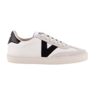 buty sportowe Victoria Sneaker Berlin Ciclista (skóra syntetyczna/zamsz) - biało-czarny