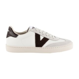 Sneakersy Victoria Berlin Ciclista (skóra syntetyczna/zamsz) - biały/ciemny brąz