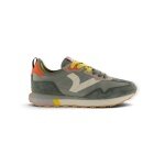 sneakery Victoria Bolt Sport (Nylon/Skóra) - khakowozielony