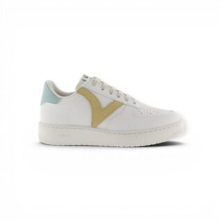 victoria Sneaker Madrid (skóra syntetyczna) - biały/żółty