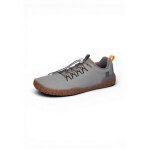 Buty biegowe Waldläufer Barfussschuhe H-Boris Ripstop (anatomiczna skrzynka na palce, elastyczna podeszwa) ciemnoszare/brązowe męskie