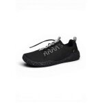 Buty biegowe Waldläufer Barfussschuhe H-Britt Ripstop (anatomiczna przestrzeń na palce, elastyczna podeszwa) czarne damskie