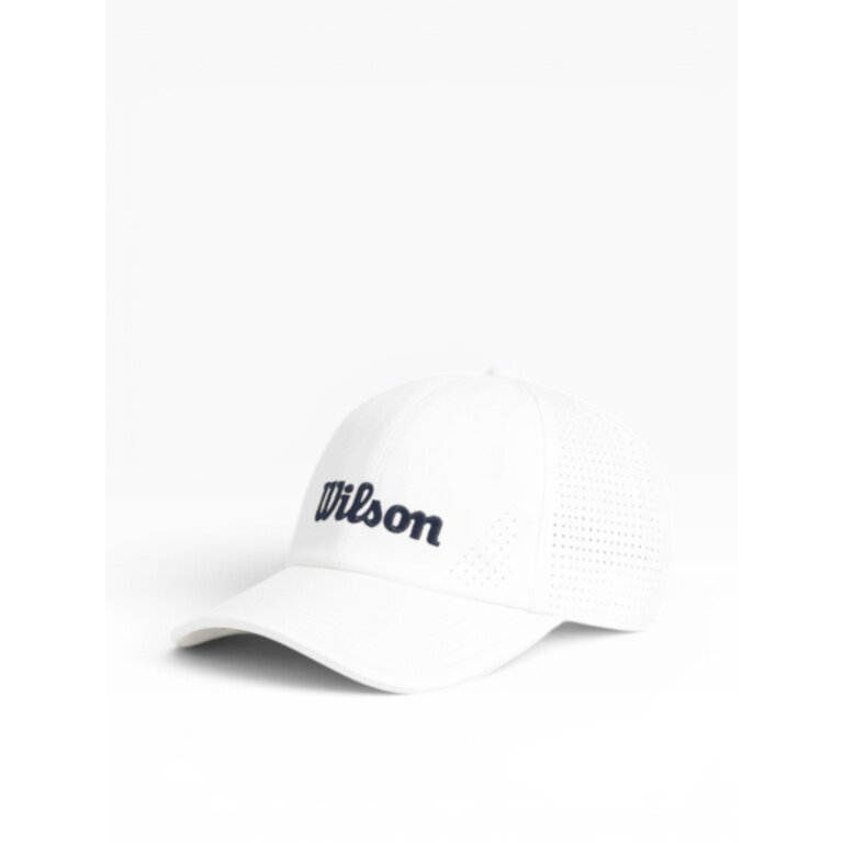 Czapka Wilson Basecap Active Perforated (bawełna) biała - 1 sztuka