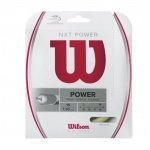 Wilson Sznur tenisowy NXT Power (Ochrona ramion + Moc) naturalny 12m Zestaw