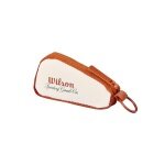 Wilson breloczek mini torba tenisowa Roland Garros 2026 kremowy/kolor gliny - 1 sztuka