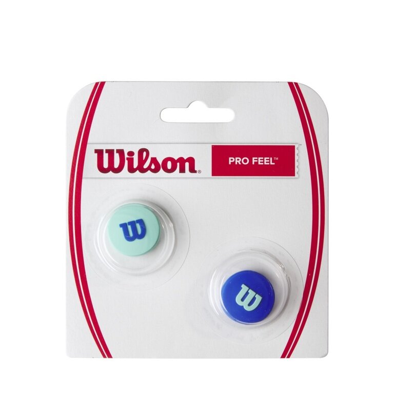 Wilson Tłumik drgań Pro Feel Ultra 2025 miętowy/elektryczny niebieski - 2 sztuki