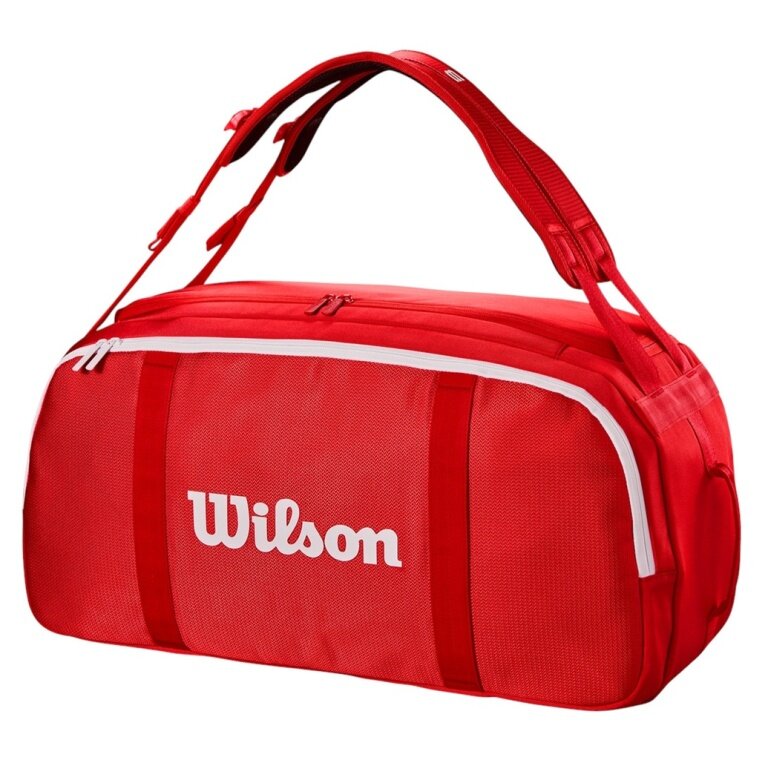 Torba tenisowa Wilson Super Tour Coaches Duffel - czerwona