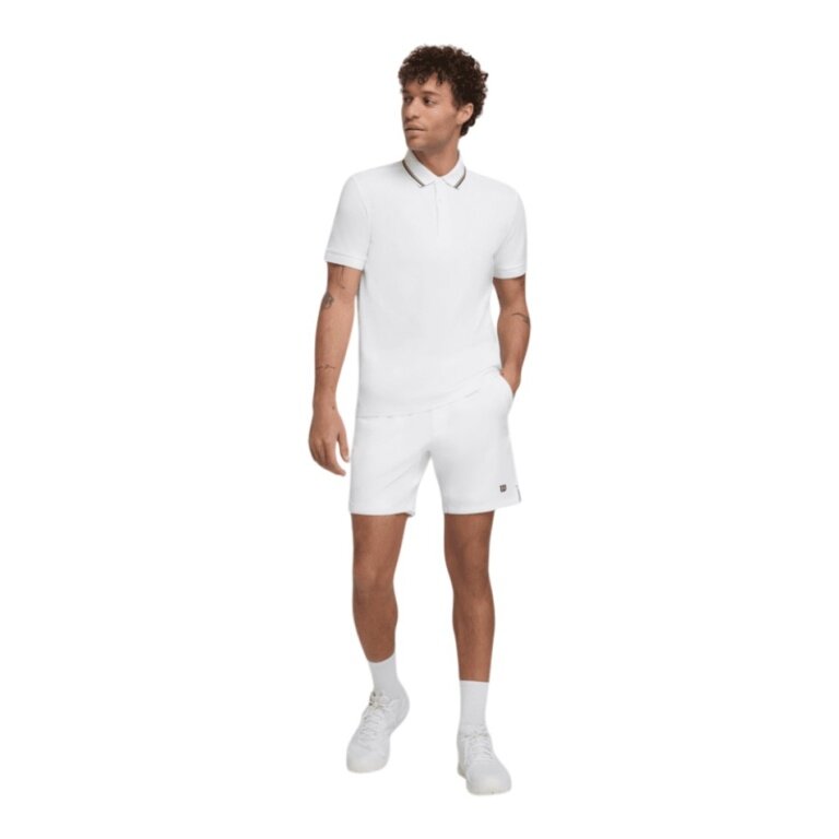 Wilson Tennis Polo Team Pique biały męski