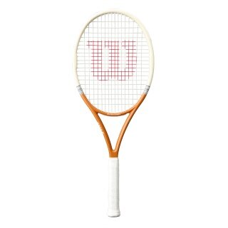 Wilson rakieta tenisowa Roland Garros Team 102in/249g/Allround 2026 brązowo-brązowa/kremowa - naciągnięta -