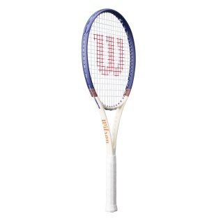 Wilson rakieta tenisowa Roland Garros Triumph 105in/298g/rekreacyjna 2026 granatowa/beżowa - naciągnięta -