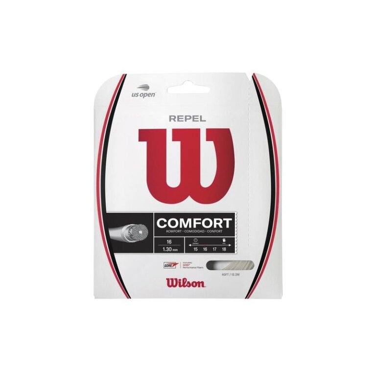 Wilson Sznur tenisowy Repel (Allround+Touch) naturalny 12m Zestaw