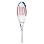 Wilson rakieta tenisowa Allure 105in/295g/rekreacyjna 2025 biała/różowa/niebieska - naciągnięta -