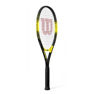 Wilson rakieta tenisowa Energy XL 112in/274g/rekreacyjna czarna/żółta - naciągnięta -