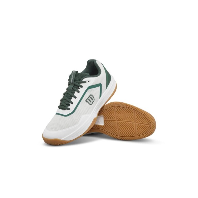 Wilson buty tenisowe Courtglide Allcourt (stabilność) białe/zielone męskie