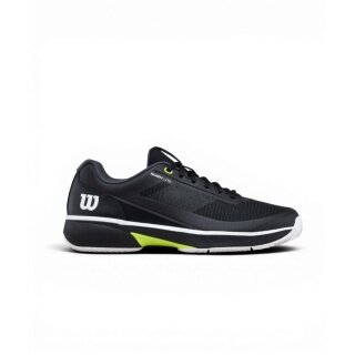 Buty tenisowe Wilson Rush Lite 5.0 na nawierzchnię ceglaną/piaskową czarne/białe/żółte męskie
