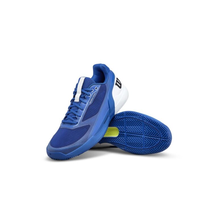 Buty tenisowe Wilson Rush Pro 5.0 Clay/na piasek niebiesko-białe męskie
