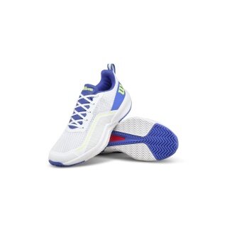 Buty tenisowe Wilson Rush Pro Lite Allcourt 2025 białe/niebieskie męskie