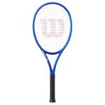 Wilson rakieta tenisowa Ultra 100UL V5 100in/260g 2025 elektryczny niebieski - naciągnięta -