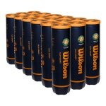 Piłki tenisowe Wilson Roland Garros Clay 18x4 w kartonie