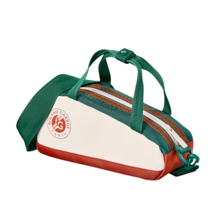 Torba na ramię Wilson Mini Tour Bag Roland-Garros 2025 kremowa/zielona/brązowa