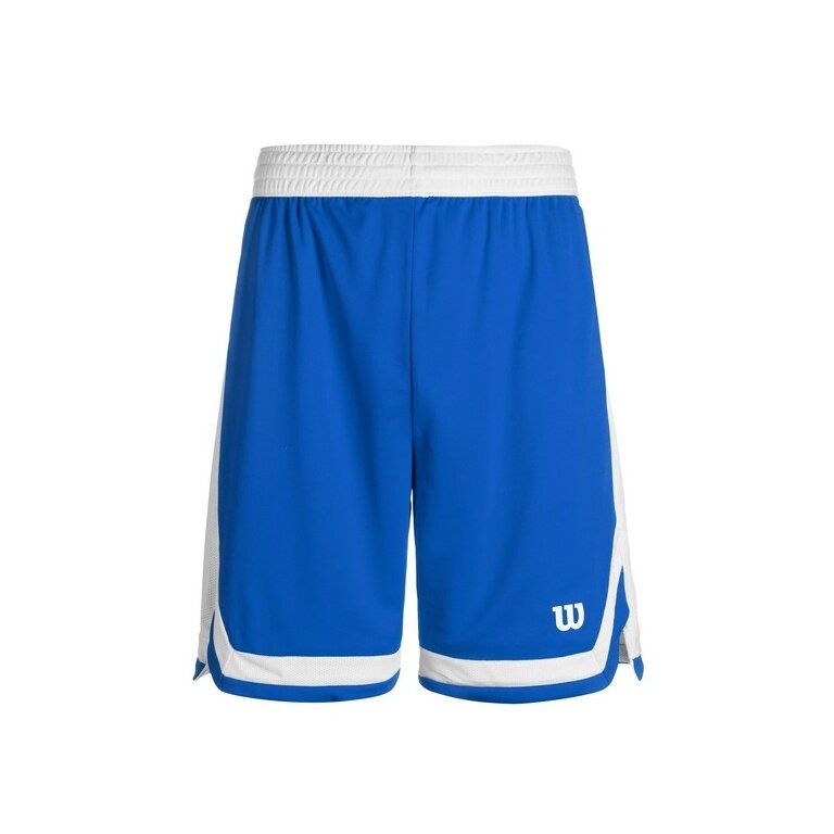 Wilson Spodenki sportowe Fundamentals Reversible Short (Koszykówka) krótkie niebiesko/białe męskie